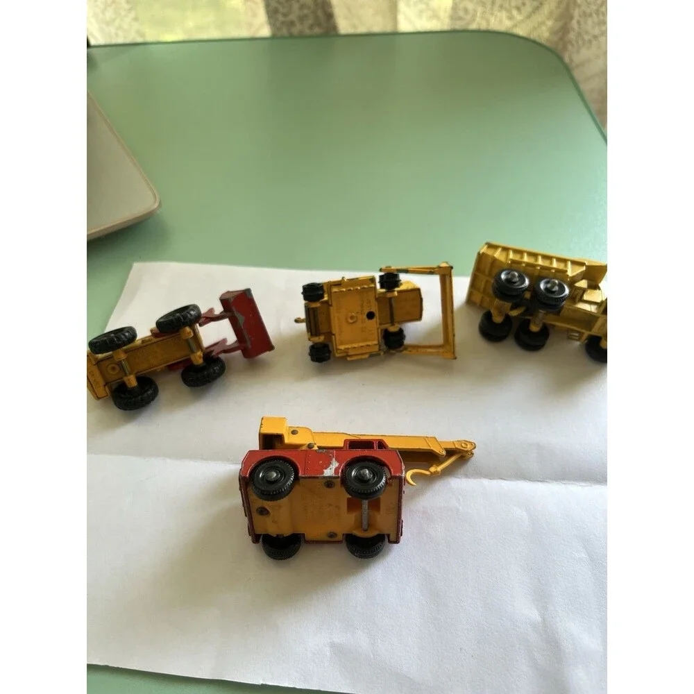 Lot Of 4 Vintage Matchbox Farm Equipment